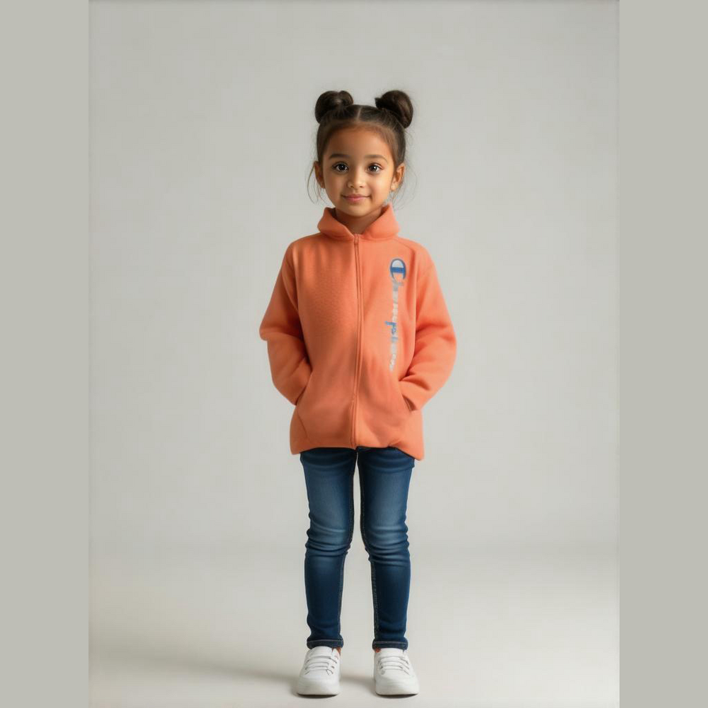 Champion hoodie, girls size small